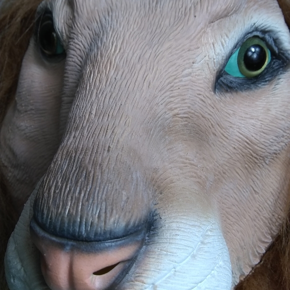 Lenny the Lion Mask - New w/ Tags! Big Mouth,Inc Halloween Design USA # BMMA-L1 - Picture 4 of 10